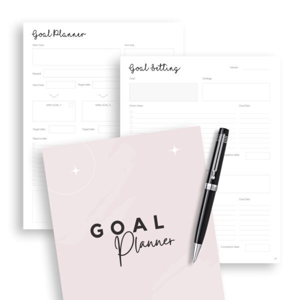 goal planner printable, goal planners, free printable planner